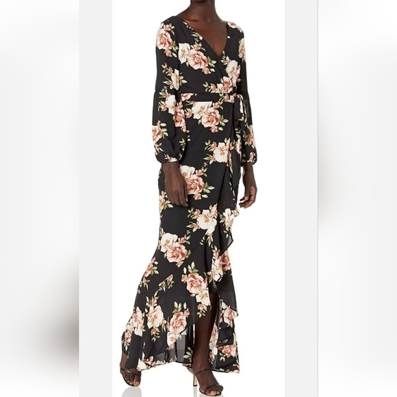 Likely Dresses & Skirts - Likely Women’s Size 4 Sophia Perla Floral Long sleeve Maxi Dress New with Tags